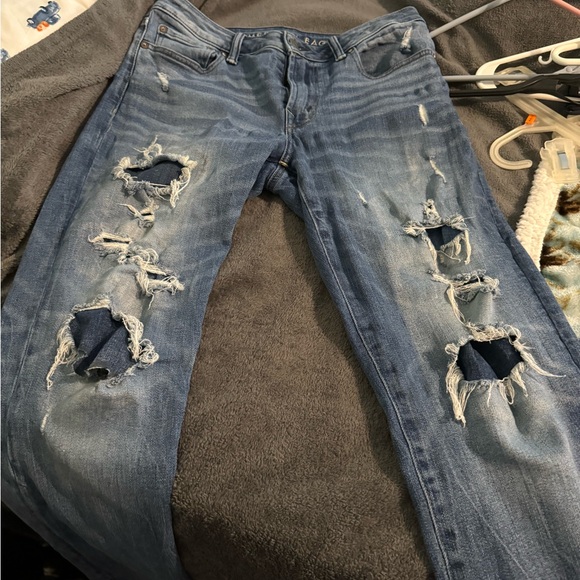 American Eagle Outfitters Other - American Eagle Outfitters Distressed Blue Jeans